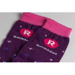 Rackhost zokni űrhajó grafikával