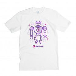 Rackhost póló Robot Robi grafikával