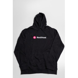 Rackhost pulóver - Fekete
