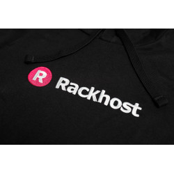 Rackhost pulóver - Fekete