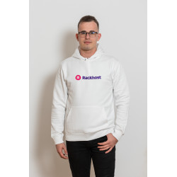 Rackhost pulóver - Fehér