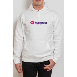 Rackhost pulóver - Fehér